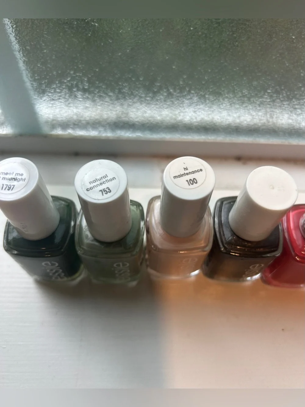 Essie Women’s Nail Polish Set - Green, Olive, Nude, Black, Red, Orange Shades
